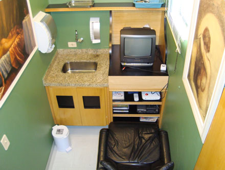 Sala de coleta